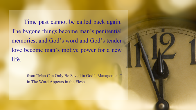Man Can Only Be Saved in God’s Management -1